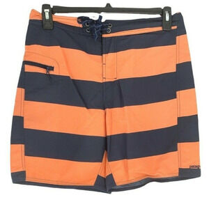 Patagonia Board Shorts Mens 32 Drawstring Hydropeak Surfboard Activewear Striped